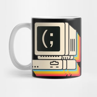 Retro Computer Colorful Mug